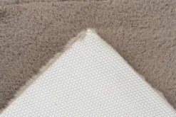 Kayoom Kurzflorteppich Badematte Rabbit Light 225 sand B/H/L: ca. 65x2,4x100 cm