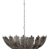 Kayoom Pendelleuchte Autumn Leaves Small silber Eisen B/H/L: ca. 48x23x48 cm E27 1 Brennstellen