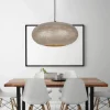 Kayoom Pendelleuchte Terrific champagner Eisen B/H/L: ca. 40x20x40 cm E27 1 Brennstellen