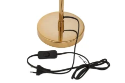 Kayoom Tischleuchte gold Messing Stahl Eisen B/H/L: ca. 18x74x68 cm E27 1 Brennstellen