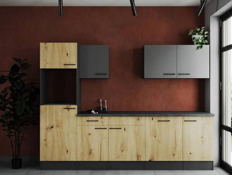 Küchenblock Oliver B/H/T: ca. 280x205x60 cm