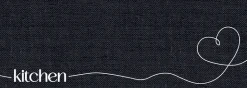 Küchenläufer Cook&Wash schwarz B/L: ca. 50x150 cm