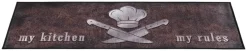 Küchenläufer Trend dunkelbraun B/L: ca. 50x150 cm