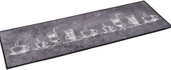 Küchenläufer Trend grau B/L: ca. 50x150 cm