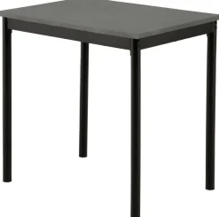 Küchentisch Beton Optik Holzwerkstoff B/H/T: ca. 75x74x55 cm