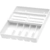 keeeper Besteckkasten weiß B/H/L: ca. 38x7,5x42,5 cm