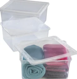 keeeper Box-Basixxset transparent B/H/L: ca. 33,5x18x39 cm