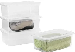 keeeper Box-Basixxset transparent B/H/L: ca. 19,5x12x33 cm