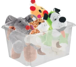 keeeper Dreh-/Stapelkorb transparent B/H/L: ca. 41,5x22x34,5 cm