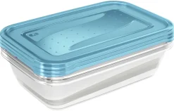 keeeper Frischhaltedosenset transparent B/H/L: ca. 19x7x29 cm