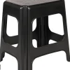 keeeper Hocker silber B/H/L: ca. 33,5x42,5x41 cm