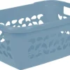 keeeper Wäschekorb blau B/H/L: ca. 40x23x55 cm