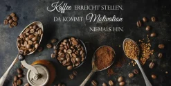 Keilrahmenbild Kaffee B/H: ca. 40x20 cm