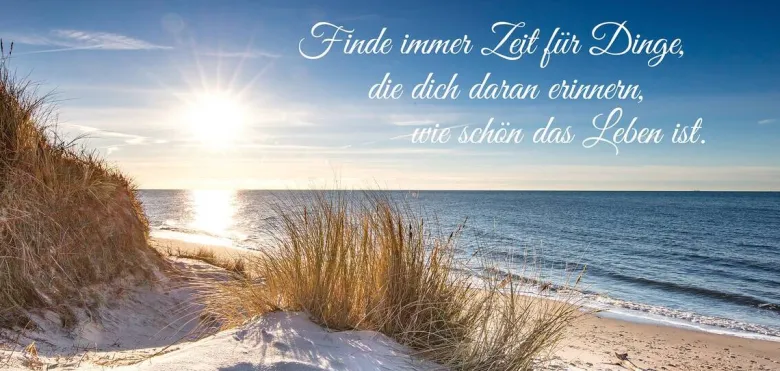 Keilrahmenbild Strand B/H: ca. 70x33 cm