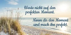 Keilrahmenbild Strand B/H: ca. 40x20 cm