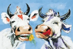 Keilrahmenbild Tiere B/H: ca. 90x60 cm