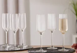 Kelchglasserie transparent