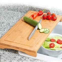 Kesper Abdeckplatte natur Bambus B/H/L: ca. 28x4,3x54 cm