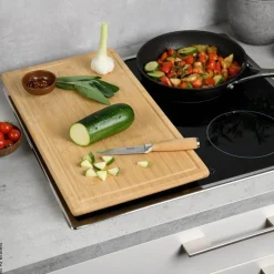 Kesper Abdeckplatte natur Bambus B/H/L: ca. 28x3,1x50 cm