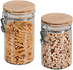 Kesper Aufbewahrungsglas Set transparent