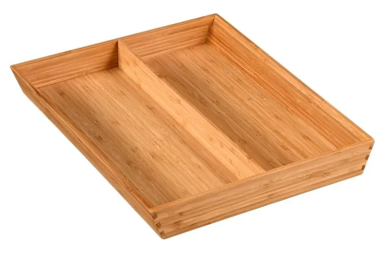 Kesper Besteckkasten natur Bambus B/H/L: ca. 35x5x43 cm