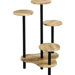 Kesper Blumenständer natur Holz B/H/L: ca. 46x72,5x64,5 cm