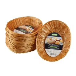 Kesper Brotkorb braun Kunststoff B/H/L: ca. 17x15x21 cm