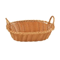 Kesper Brotkorb braun Kunststoff B/H/L: ca. 21x32x20 cm