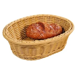 Kesper Brot und Obstkorb braun Kunststoff B/H/L: ca. 20,5x25x22 cm