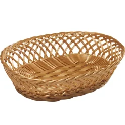 Kesper Brot und Obstkorb braun Kunststoff B/H/L: ca. 23,5x31x16 cm