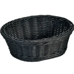 Kesper Brot und Obstkorb schwarz Kunststoff B/H/L: ca. 20,5x25x22 cm