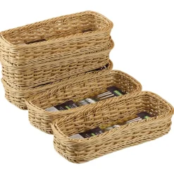 Kesper Brot und Obstkorb weiß Kunststoff B/H/L: ca. 23,5x30,5x21 cm