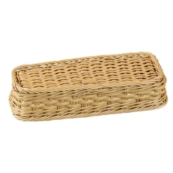 Kesper Brot und Obstkorb weiß Kunststoff B/H/L: ca. 23,5x30,5x21 cm
