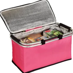 Kesper Einkaufskorb pink B/H/L: ca. 29x50x255 cm
