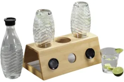 Kesper Flaschenhalter natur Bambus B/H/L: ca. 32x12x17,5 cm