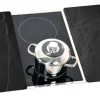Kesper Glasschneideplatte Schiefergrau Glas B/L: ca. 28,5x50 cm
