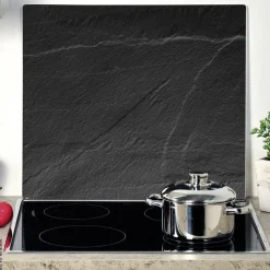 Kesper Herdblende-/Abdeckplatte Schiefer Glas
