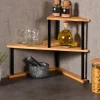 Kesper Küchenregal natur Bambus B/H/L: ca. 29,5x39x52 cm