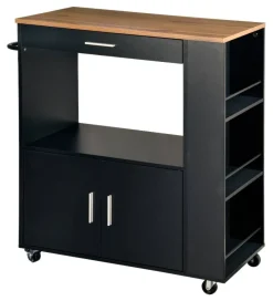 Kesper Küchenwagen grau Spanplatte B/H/T: ca. 75x88x40 cm