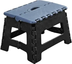 Kesper Klapphocker grau B/H/L: ca. 30x32x36,5 cm
