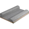 Kesper Laptop-Tablett grau MDF B/H/L: ca. 35,5x9,5x54,5 cm