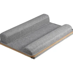 Kesper Laptop-Tablett grau MDF B/H/L: ca. 35,5x9,5x54,5 cm