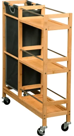 Kesper Nischenregal natur Bambus B/H/L: ca. 20x74x68 cm