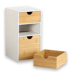 Kesper Organizer natur Holz B/H/L: ca. 16x27x14 cm