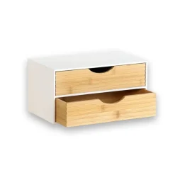 Kesper Organizer weiß Holz B/H/L: ca. 16x14x27 cm