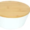 Kesper Salatschale weiß Melamin H/D: ca. 11x26 cm