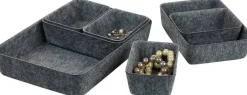 Kesper Schale schwarz Polyester B/H/L: ca. 20x5x28,5 cm