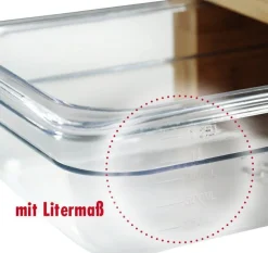 Kesper Schneidebrett mit Auffangschale