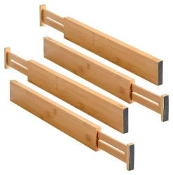 Kesper Schubladentrenner natur Bambus H/L: ca. 6,6x45,5 cm