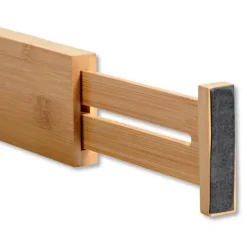Kesper Schubladentrenner natur Bambus H/L: ca. 6,6x45,5 cm
